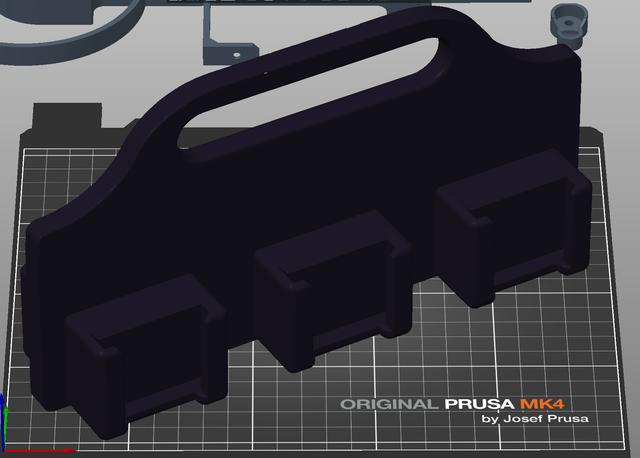 M18 caddy 3D model thumbnail