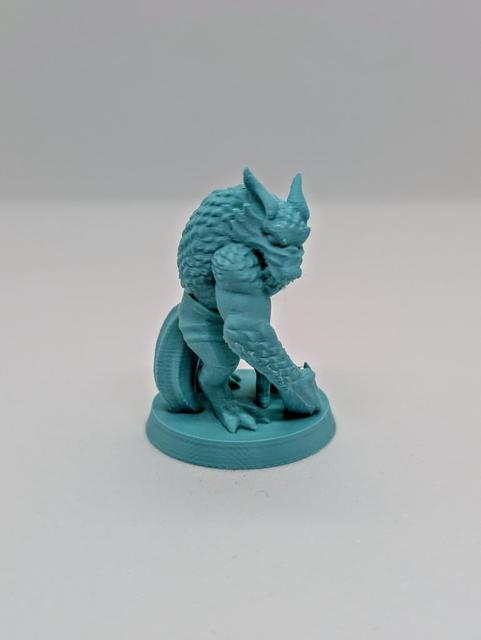 Werewolf FDM supportless 3D model thumbnail