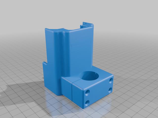 Quansheng UV-K5 Holder (for Yagi Arrow Antenna)  3D model thumbnail