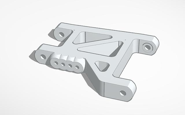 mardave meteor rear arms 3D model thumbnail