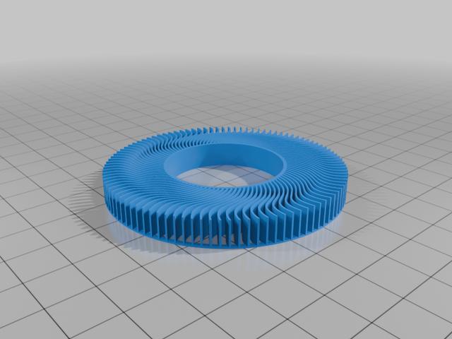 Slayer R9T Fan 3D model thumbnail
