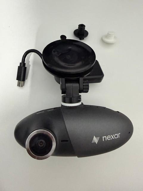 Nexar Pro dash cam T-slot T shape connector 3D model thumbnail