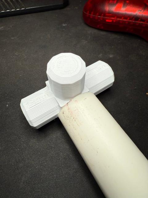 Simple fittings for 3/4" PVC S40 3D model thumbnail