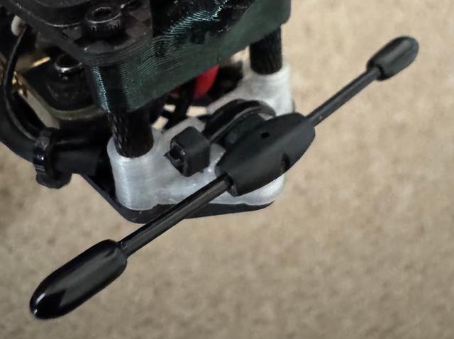 QAV-S Mini ELRS Antenna Mount 3D model thumbnail