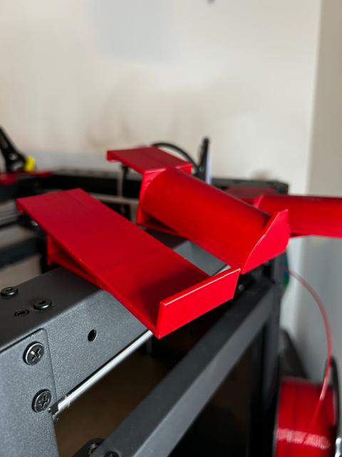 FlashForge Adventurer 5M Spool Holder 3D model thumbnail