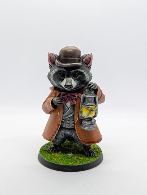Raccoon Tycoon - First Player Token 3D model thumbnail