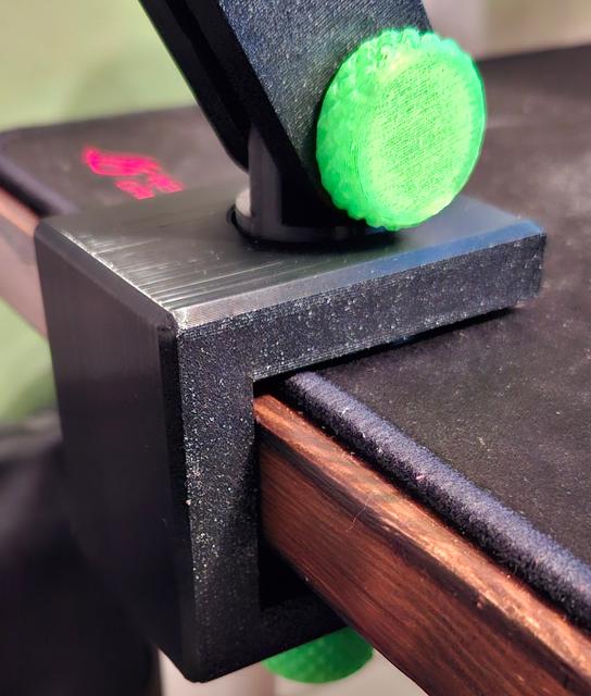 Sturdier clamp for adjustable mic arm 3D model thumbnail