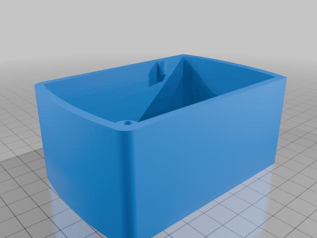 Ryobi 18v One battery to Milwaukee M18 tool Adapter - Spacer 3D model thumbnail