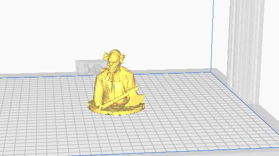 clown 3D model thumbnail