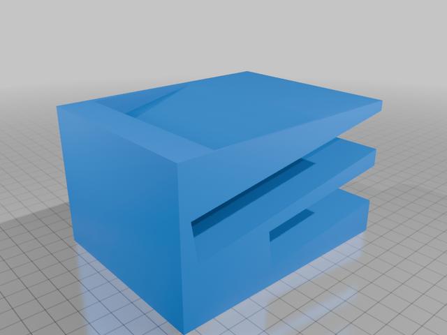 Tablet Holder or Phone Holder 3D model thumbnail