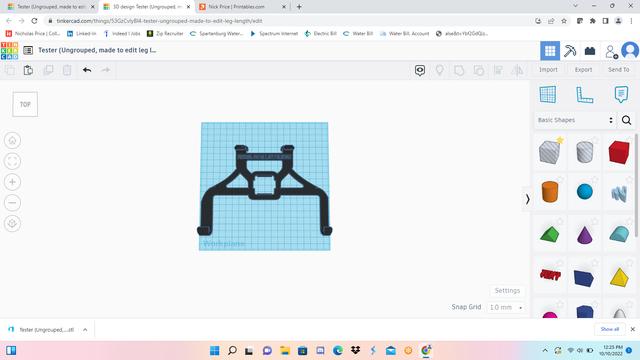Deckmate (Dock compatible, Spigen rugged armor compatible) 3D model thumbnail