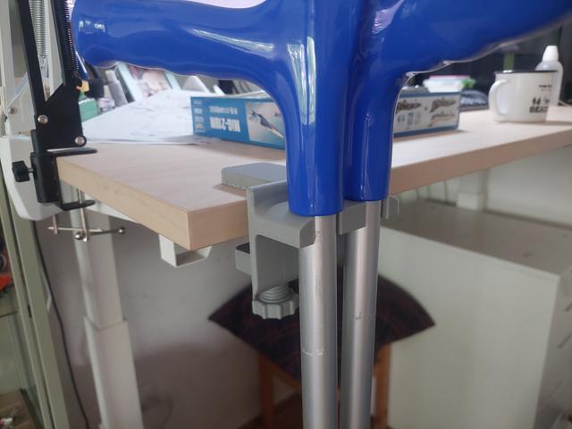 Table mount for crutches 3D model thumbnail