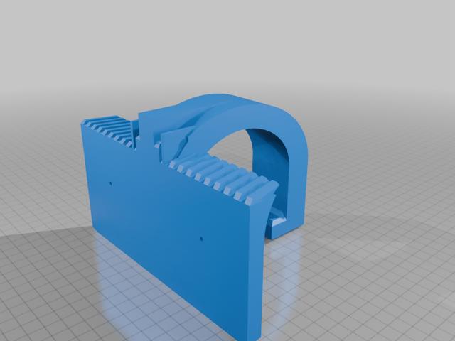 Bike Rack (Wall Mount)  3D model thumbnail