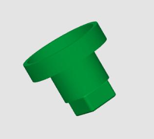 AEG CX7 Brush holder 3D model thumbnail