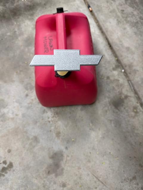 Chevy Gas Can Cap 3D model thumbnail