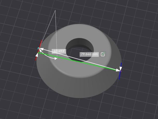 Spool centering cone 65mm - 78mm 3D model thumbnail