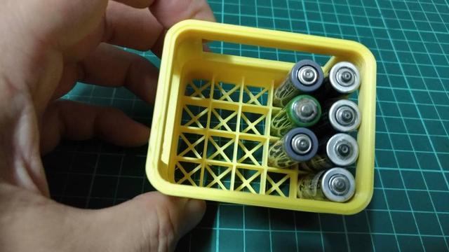 AAAtype BEER BOX 4號電池用啤酒電池收藏盒 3D model thumbnail