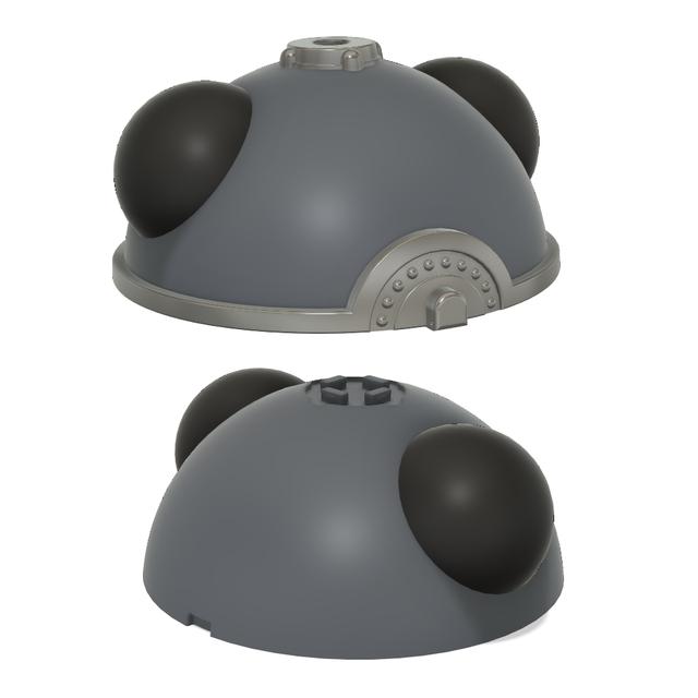 Heavy Ball domes remix 3D model thumbnail