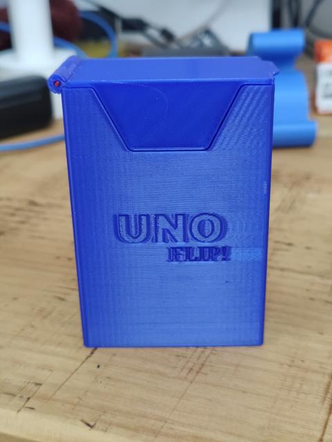 Uno Flip Card Box 3D model thumbnail
