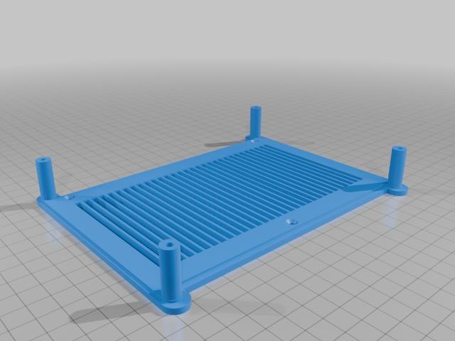 7 Zoll Display - CerboGX with Switch 3D model thumbnail