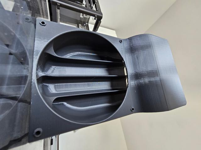 Chamber Fan Duct for P1P/P1S - no supports 3D model thumbnail