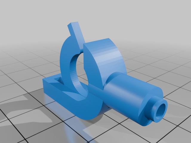 Technic SL-1411_ Tone Arm Rest 3D model thumbnail