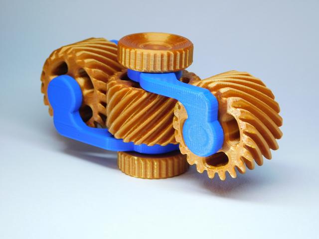 Gear Spinner 3D model thumbnail