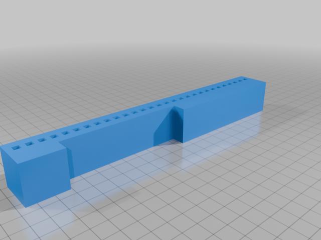 Aimee's Apiary — Langstroth Entrance Reducer + Integrated Mouse Guard (10-Frame, 8-Frame & 5-Frame Nuc) 3D model thumbnail