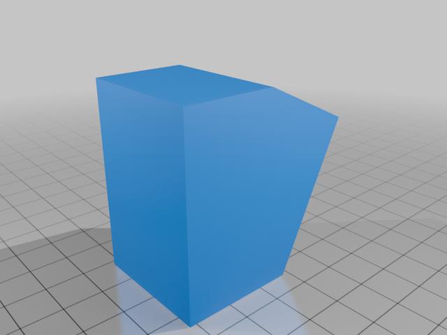 Shower Holder without holes 3D model thumbnail