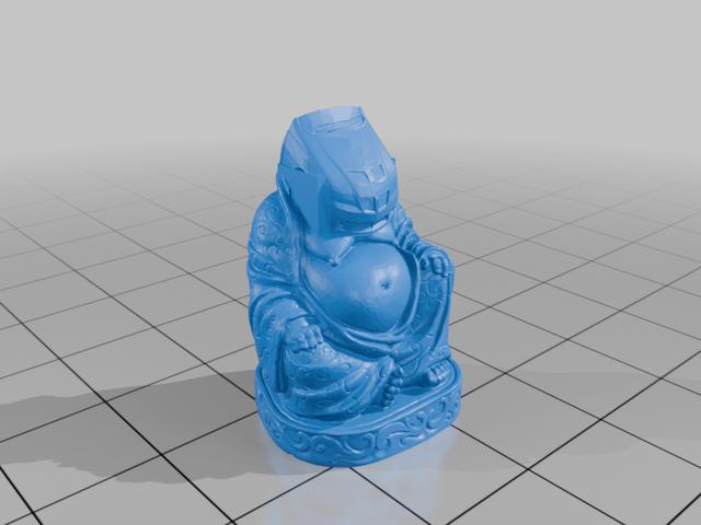Pontiac G8 Buddha 3D model thumbnail