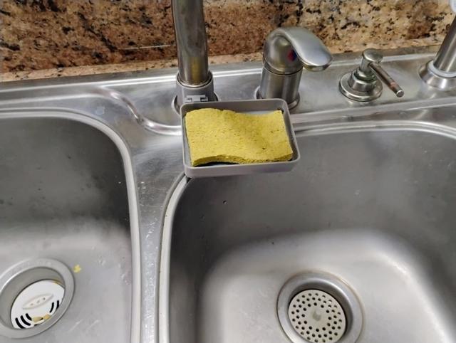 Kitchen sink sponge holder  3D model thumbnail
