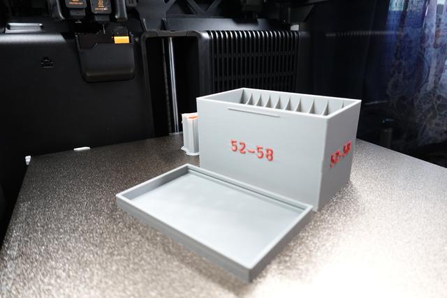 Customizable Lens Filter Storage Case - V2 3D model thumbnail
