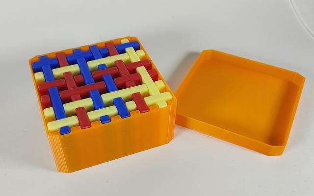 Box for Dirty Dozen Puzzle 3D model thumbnail