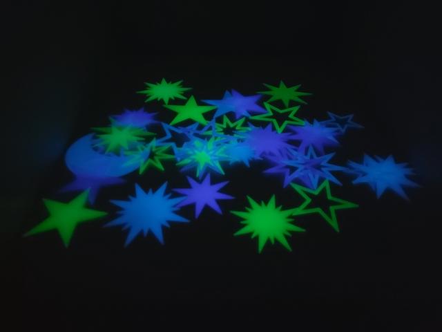 Simple flat stars 3D model thumbnail