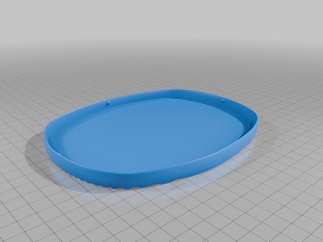 Couvercle barquette  Bonduelle 3D model thumbnail