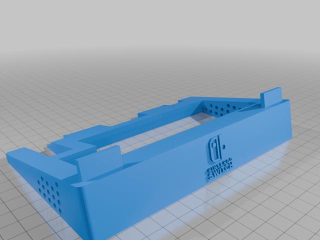 Nintendo Switch Horizontal Stand 3D model thumbnail