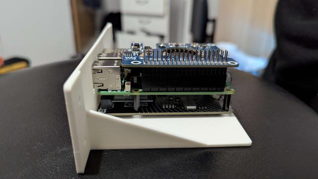Microlab RPi5 1u + Pimoroni NVMe Duo Base Compatible 3D model thumbnail