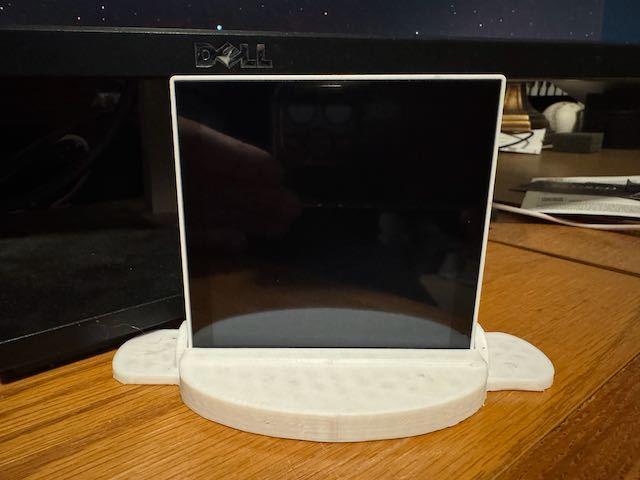 Stand for 4" Waveshare ESP32-P4-WIFI6-Touch-LCD-4B Display 3D model thumbnail