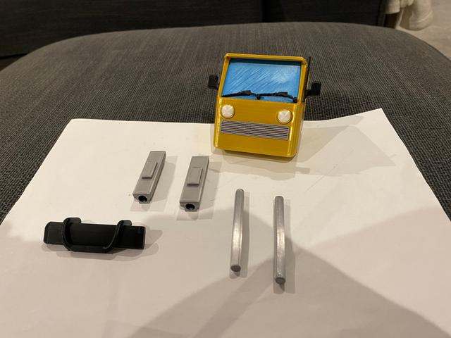 Rolling Wheels upgrade for Suzuki Carry (+ Xtra Parts!!) 3D model thumbnail
