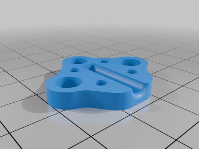 Antenna wire interface for Vevor banner flag antenna mast project. 3D model thumbnail