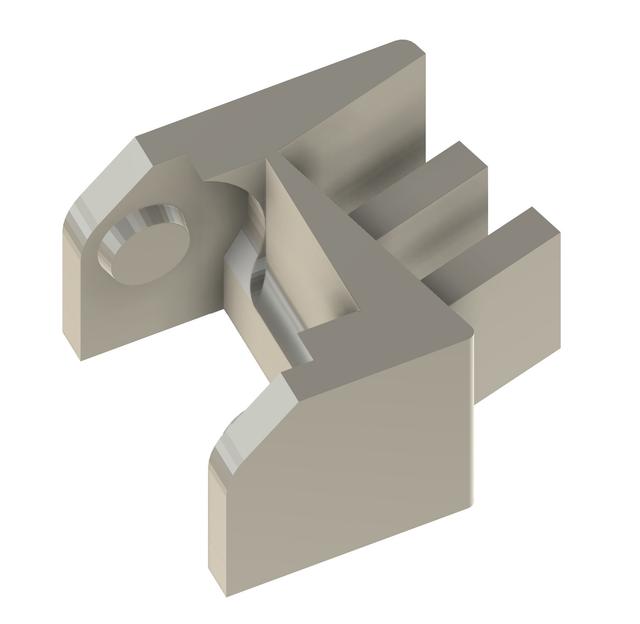Anycubic Kobra 3 Side Cable Chain for Stock Camera Mount - Easier to print start 3D model thumbnail
