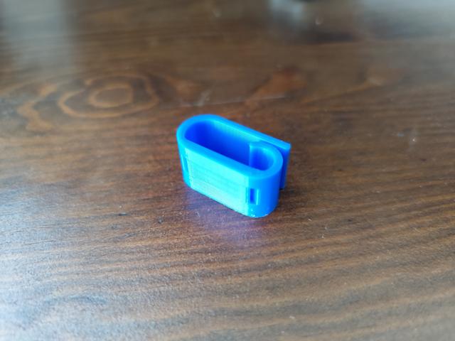 Cable clip 3D model thumbnail