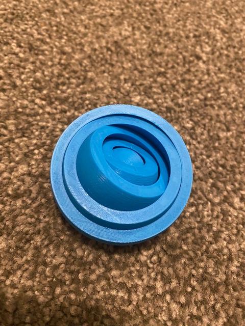 Gyro Figet Rings 3D model thumbnail