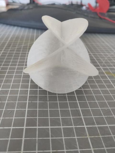 Mediumsized Henneberg Surface (70x70x70mm^3)  (Minimal Surface) 3D model thumbnail