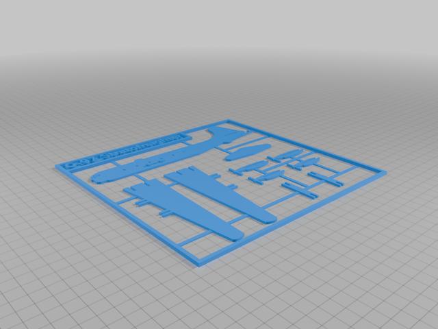 C-97 Stratofreighter 3D model thumbnail