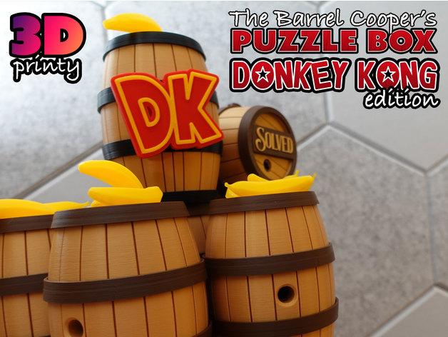 Barrel Cooper's Puzzle Box (DK Edition) 3D model thumbnail