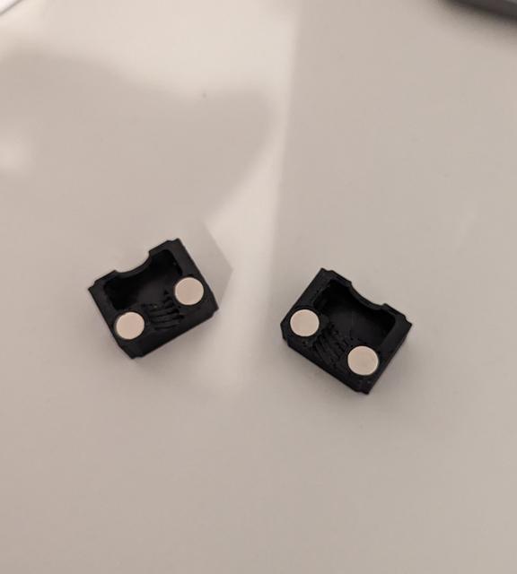 Lead Screw Cleaner with 8x2mm magnets 3D model thumbnail