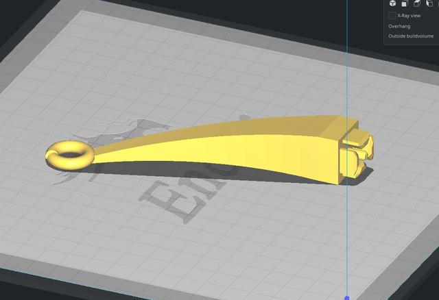Ender 3 Pro Filament Guide 3D model thumbnail