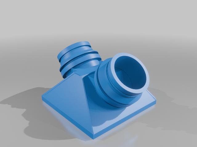 Triton CCR Loop Drying Stand with PC Fan Support 3D model thumbnail