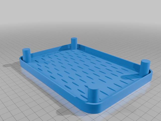 Stackable Dehydrator Trays for fruit, art, etc. 3D model thumbnail